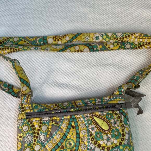 Vera Bradley lemon parfait crossbody purse - Picture 4 of 8